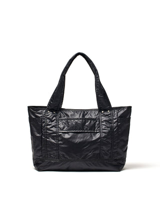 NYLON TWO WAY BIG BAG IN BLACK