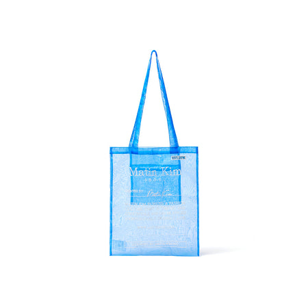 ORGANZA ECOBAG IN BLUE