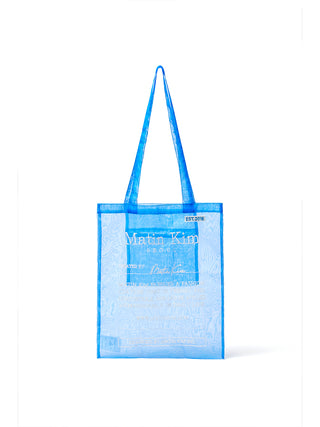 ORGANZA ECOBAG IN BLUE