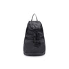 GLOSSY PACKABLE BACKPACK IN BLACK
