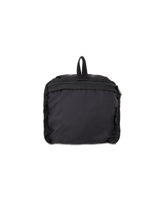 GLOSSY PACKABLE BACKPACK IN BLACK