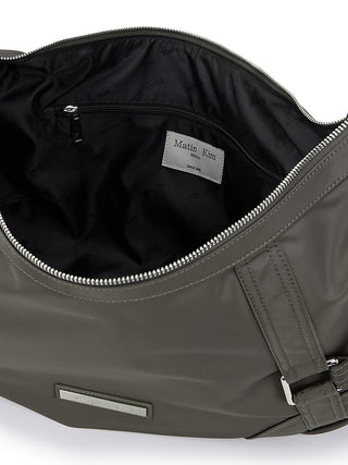 FABRIC MOONLINE BIG HOBO BAG IN KHAKI