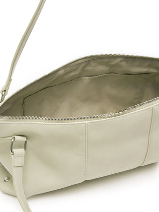 WIDE NEMO SHOULDER BAG IN LIGHT BEIGE
