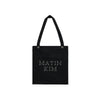 MATIN LOGO STUD ECOBAG IN BLACK