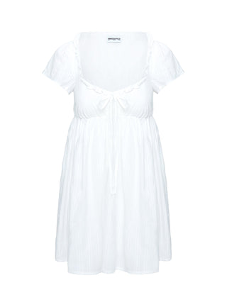 Monsterrat Mini Dress White