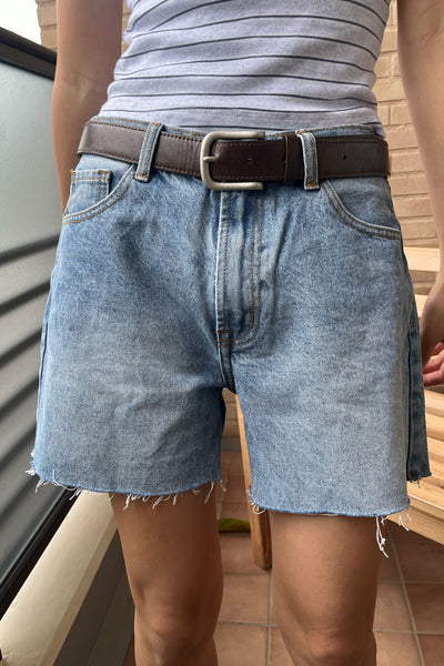 Molly Light Denim Shorts