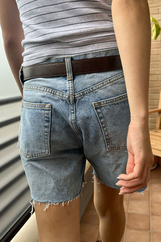 Molly Light Denim Shorts
