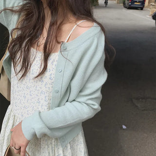 Cashmere Raglan Cardigan