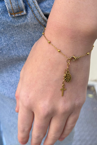 Thin Gold Bracelet
