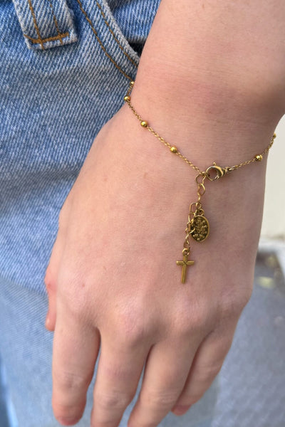 Thin Gold Bracelet