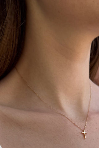 Mini Cross Necklace
