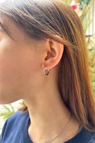 Silver Mini Hoop Earrings