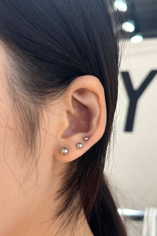 Stainless Steel Earring Set