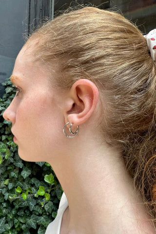 Hoops Earrings Set