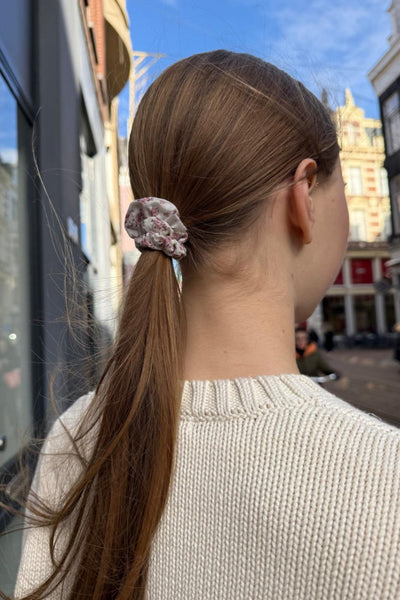 Floral Scrunchie