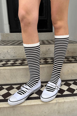 Striped Knee Socks