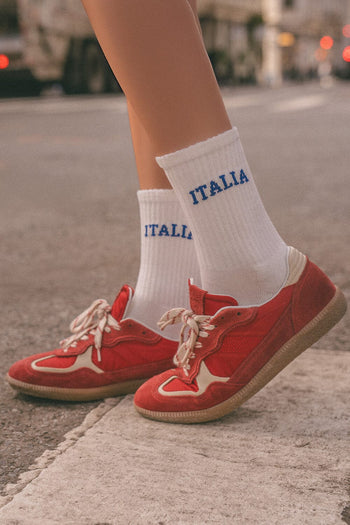 Italia Crew Socks