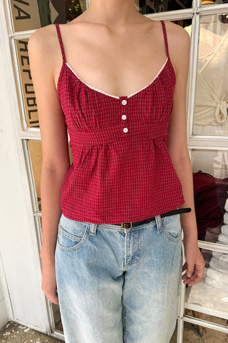 Tiffany Plaid Tank