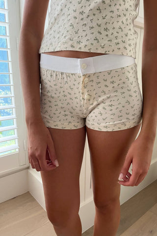 Boy Short Floral Underwear