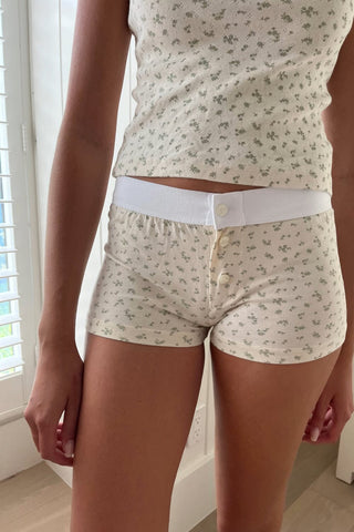 Boy Short Floral Underwear