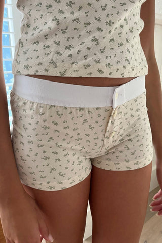 Boy Short Floral Underwear