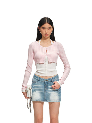 Luminous Pink Ballerina Knight Knitwear