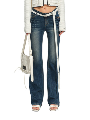 N5 Straight-leg Jeans Hazy Celadon