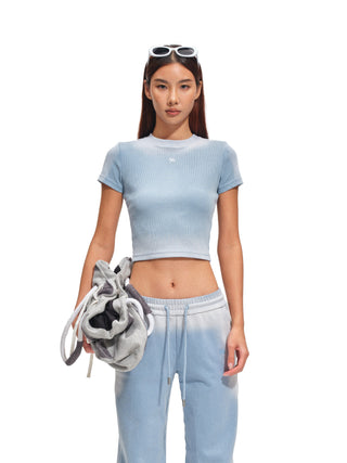 Slim-Fit Equestrian Crest Tee