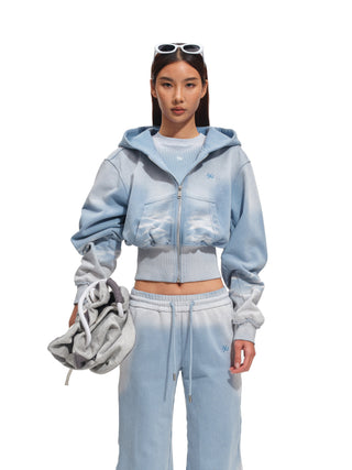 Cropped Equestrian Hoodie