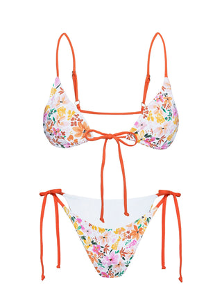 Love And Light Tie Side Bikini Bottoms Multi Floral