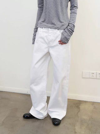 [NeverSeez] Selvedge Straight Jeans