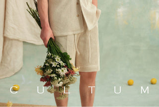 [CULTUM] Knit Drawstring Shorts