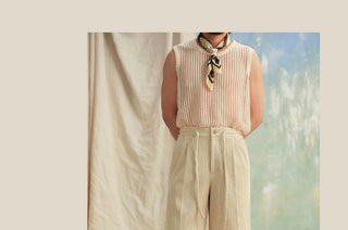 [CULTUM] Knit Drawstring Shorts