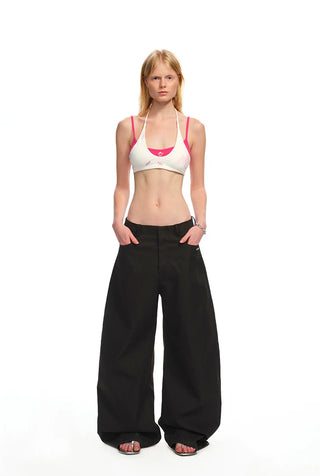 [NOTAWEAR] U-neck Halter Cami Top