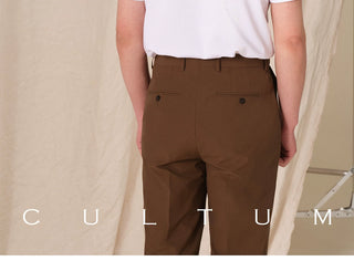 [CULTUM] Solid Color Polo Shirt