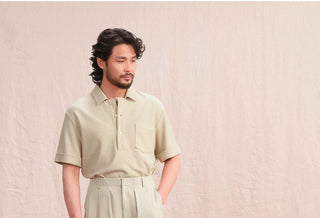 [CULTUM] Pleated Relaxed Trousers