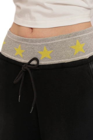 [moromoro2] Star Gradient Washed Casual  Shorts