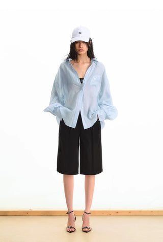[NOTAWEAR] Low-Rise Bermuda Shorts