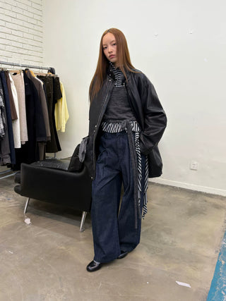 [NeverSeez] Mohair Blend Knit Set