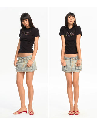 [NOTAWEAR] Slim Short Sleeve T-shirt