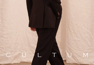 [CULTUM] Linen Single-Breasted Suit