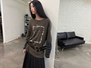 [NeverSeez] Printed Short Sleeve T-Shirt