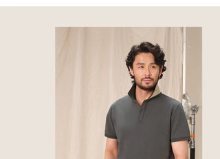[CULTUM] Solid Color Polo Shirt