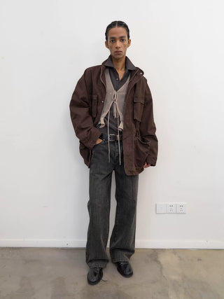 [NeverSeez] Double Pocket Shirt