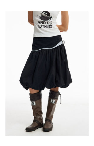 [CONP] Flowy Midi Skirt