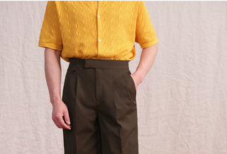 [CULTUM] Double Pleated Shorts