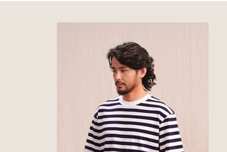 [CULTUM] Stripe Short-Sleeve Tee