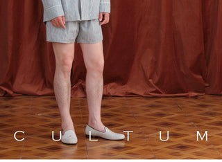 [CULTUM] Piped Stripe Pajama Set