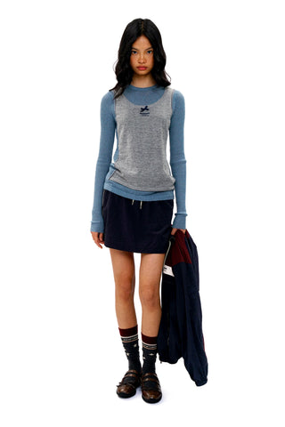 [Moromoro2] Leather Mary Jane Bow Flats