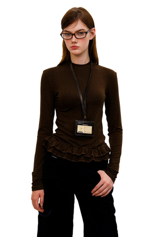 [Moromoro2] Long Sleeve Lace T-shirt